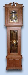Cherry Colonial Grandfather Clock