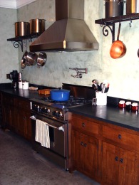Quarter-Sawn White Oak Mission Style Custom Kitchen