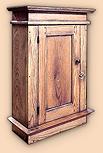 Early Settler's Butternut Rustic Wall Cupboard