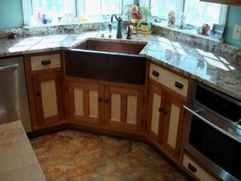 Colonial Cherry & Tiger Maple Custom Kitchen